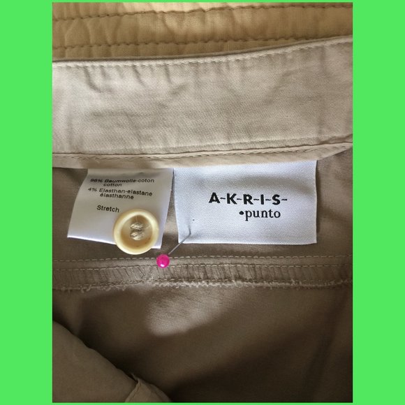 AKRIS Punto cotton pants size 4 - Picture 5 of 5